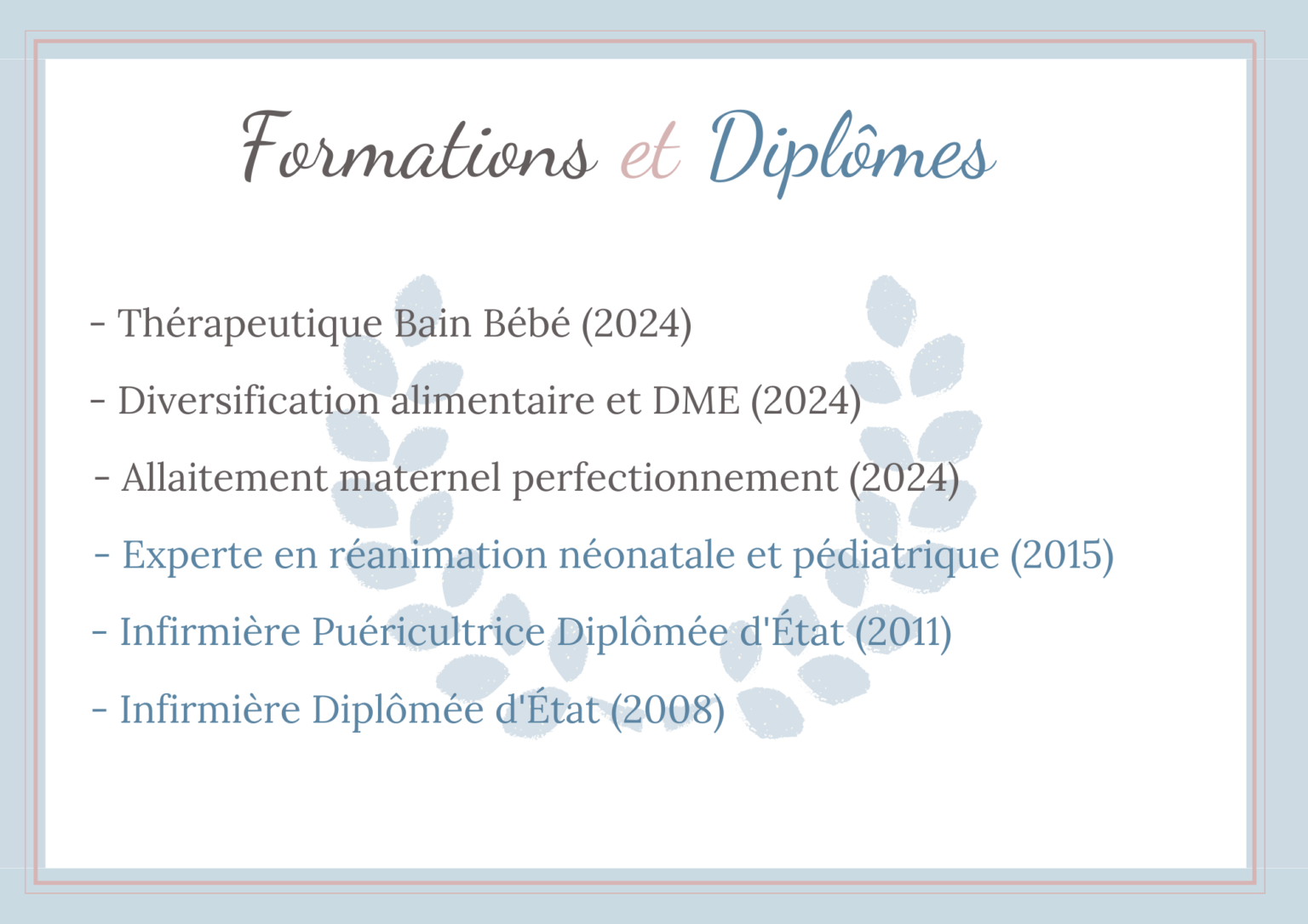 Représentation Diplômes et Certificats biainnaitre